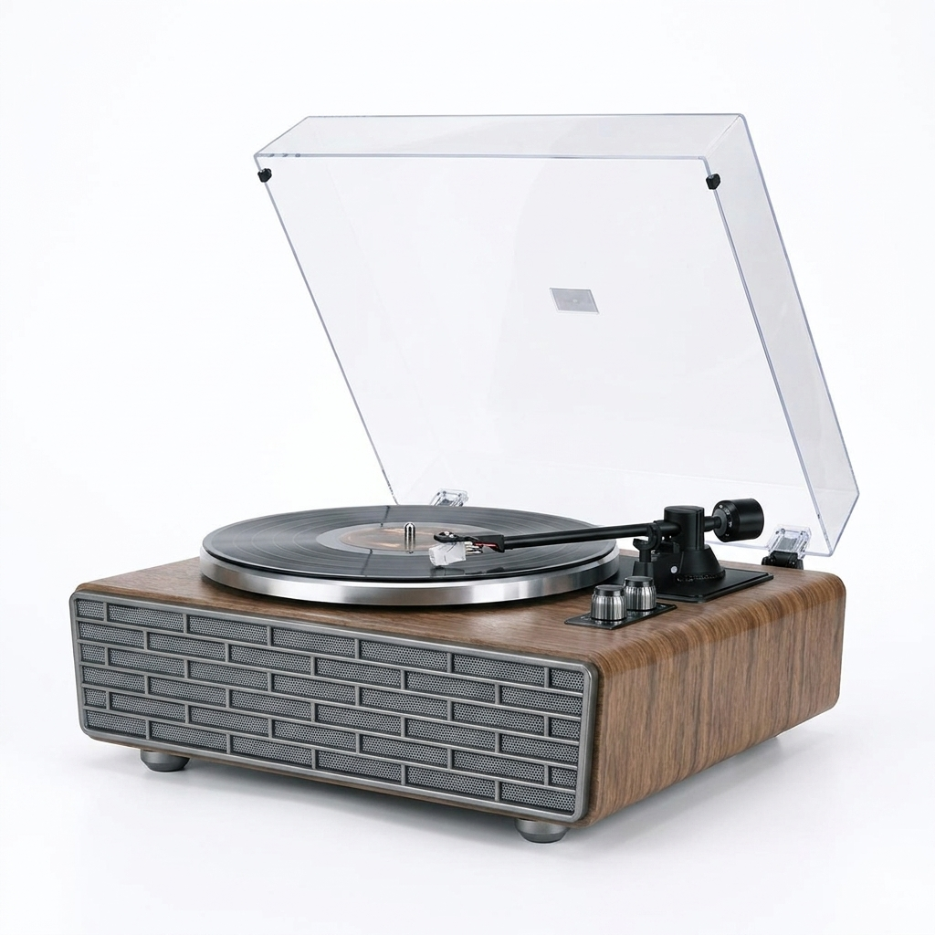 Platine vinyle Mira Bluetooth, 4 haut-parleurs intégrés