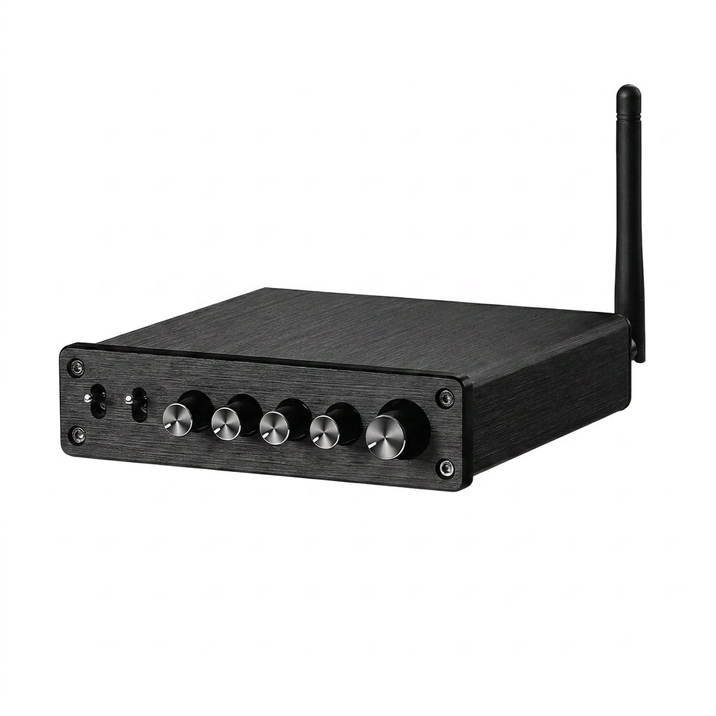 Amplificateur A03 2.1 Bluetooth pour tourne-disque et enceintes