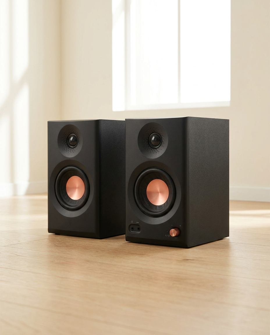 Enceintes de studio MR3 pour tourne-disque, Bluetooth 5.4