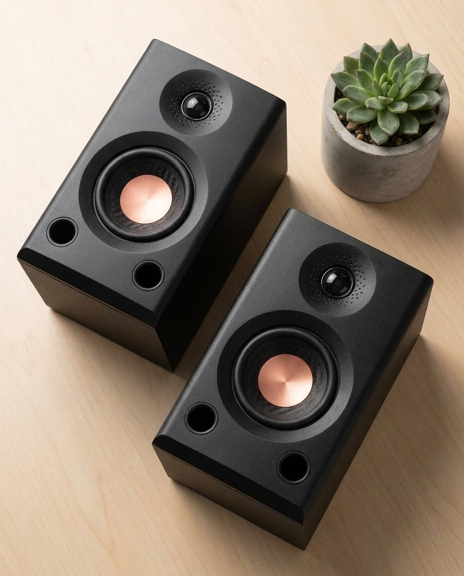 Enceintes de studio MR3 pour tourne-disque, Bluetooth 5.4