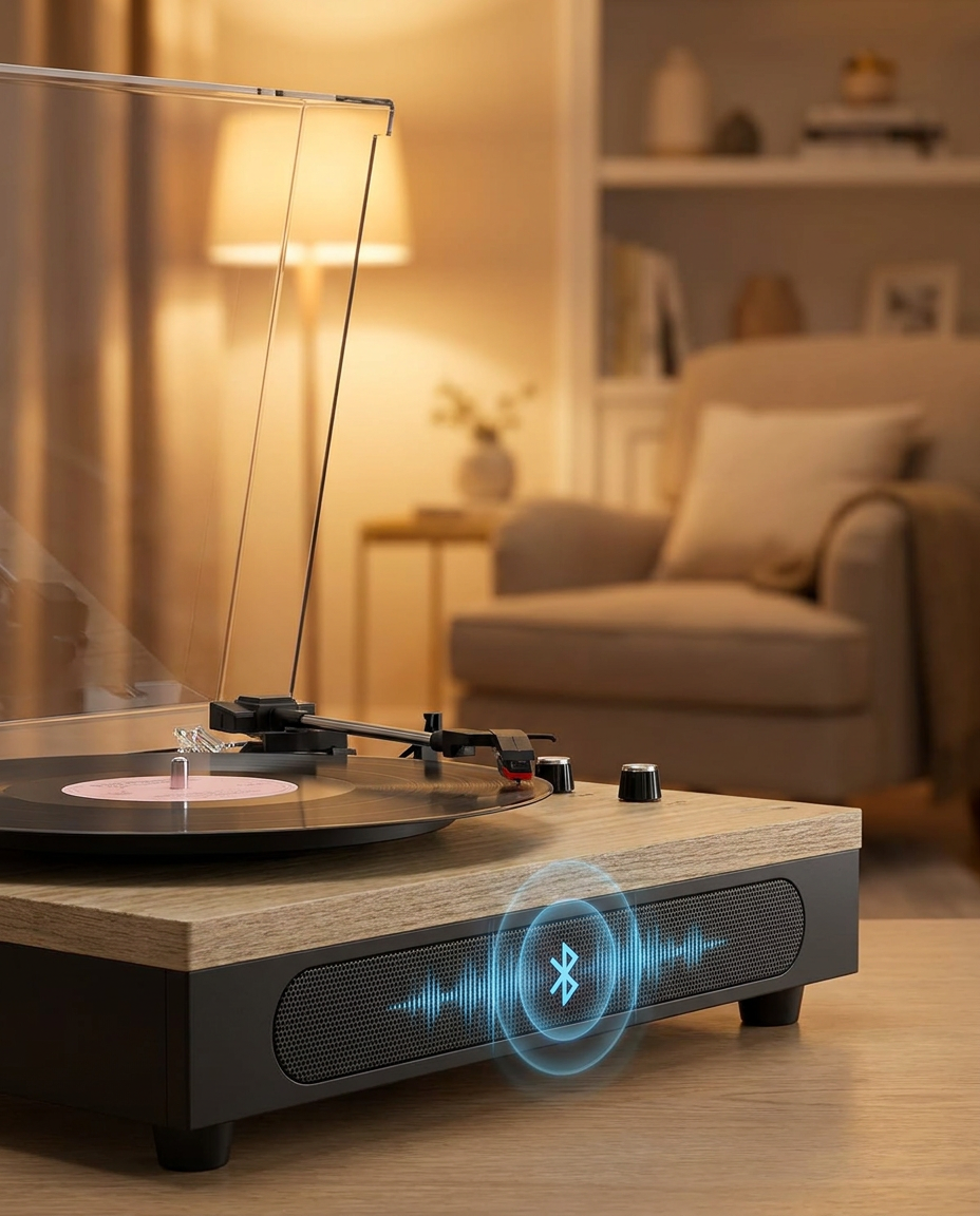 Haut-parleur intégré et diffusion Bluetooth